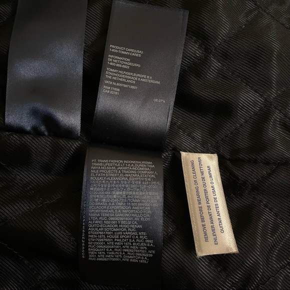 Tommy Hilfiger Women’s Blue Gray Jacket With Removable Bottom Half Size Medium - Picture 14 of 15